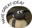 Contact sheep mascot